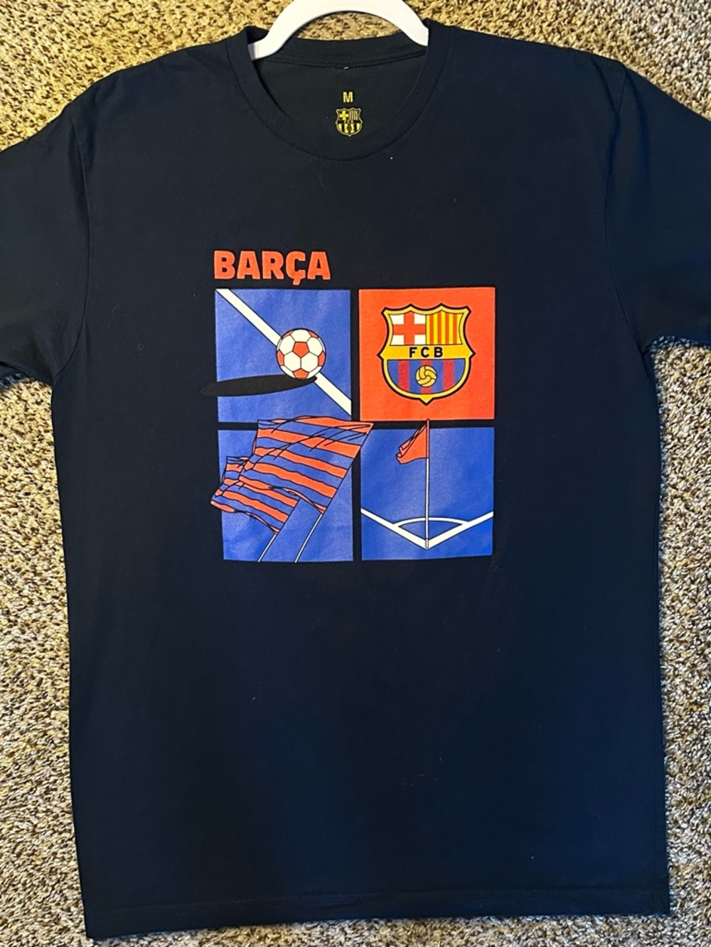FC Barcelona navy Barca Graphic Tee